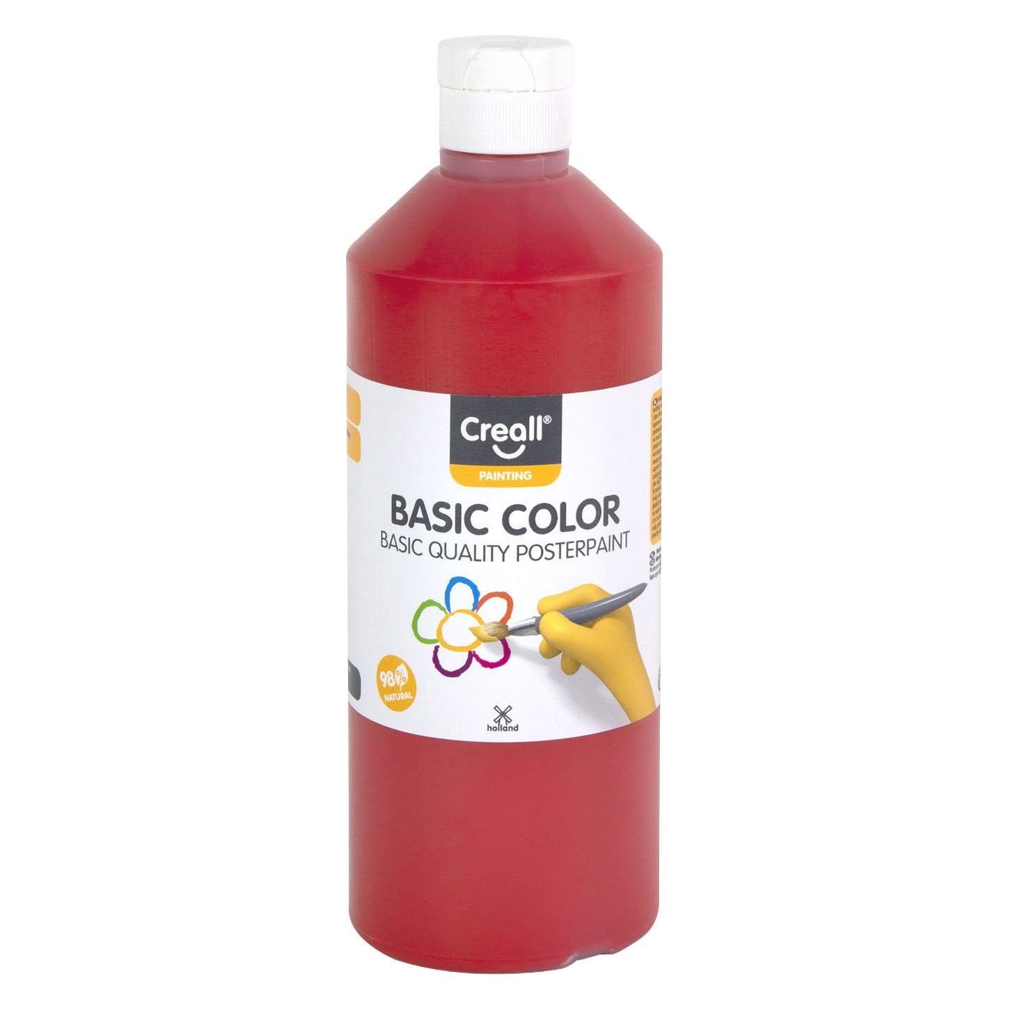 Creall Schulfarbe Primärrot – 500 ml