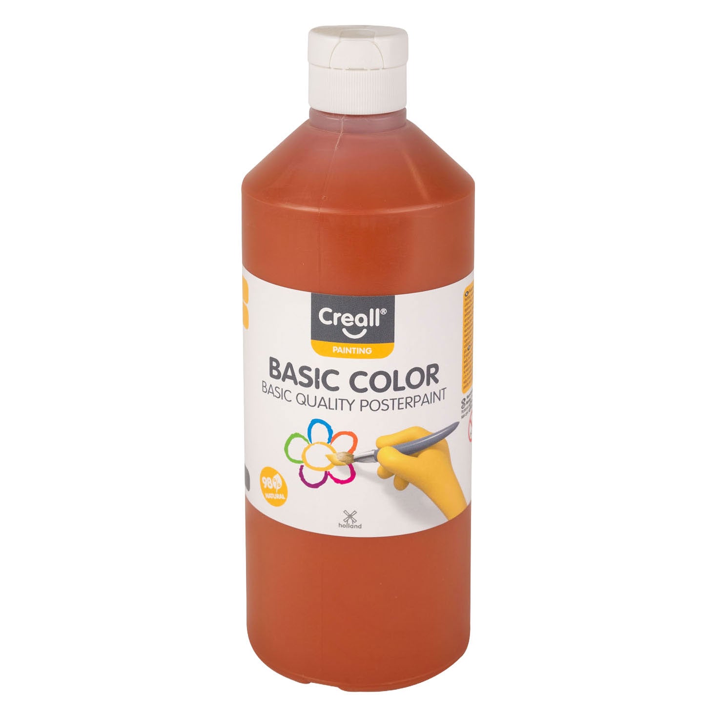 Creall Schulfarbe Hellbraun – 500 ml