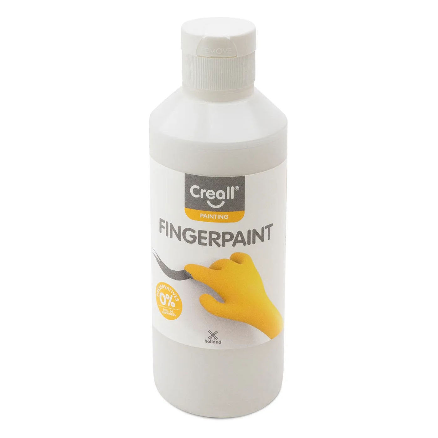 Creall Fingerfarbe konservierungsfrei weiß – 250 ml