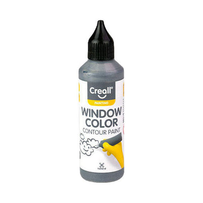 Creall Fensterfarbe Kontursilber – 80 ml