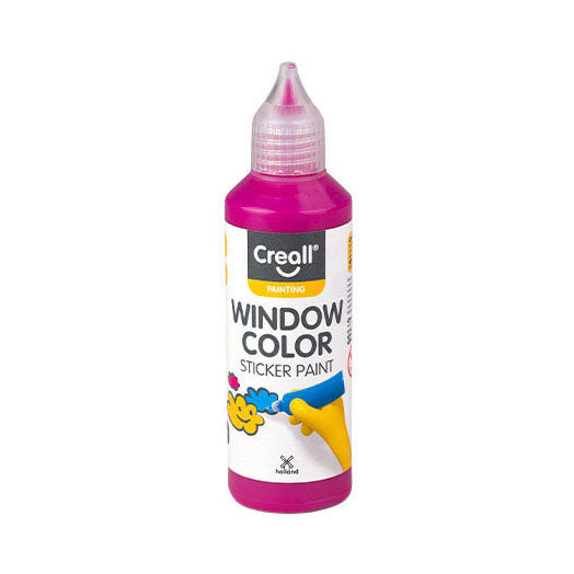Creall Fensterfarbe rosa – 80 ml