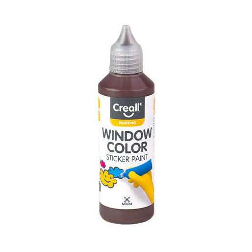 Creall Fensterfarbe braun – 80 ml