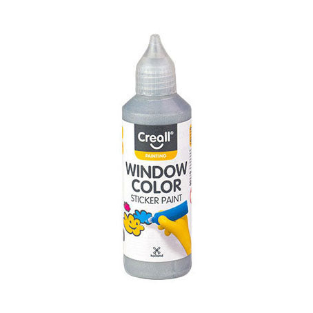 Creall Fensterfarbe Silber – 80 ml
