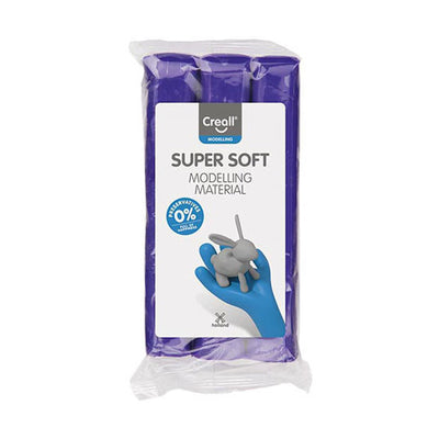 Creall superweicher Ton, konservierungsfrei, lila – 500 g.