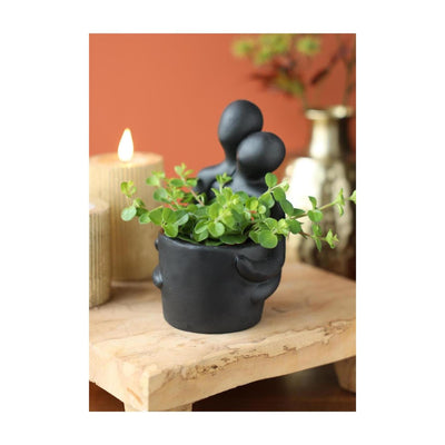 Ideen 4 Jahreszeiten Blumentopf Umarmung H15,7cm