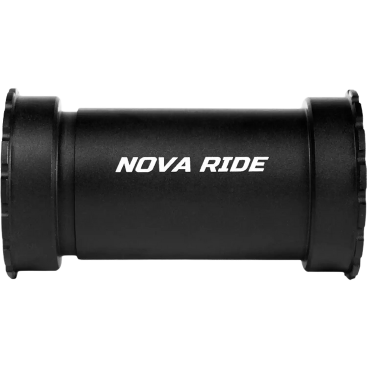 Novarid - untere Klammer BB386 Shimano 24mm Keramikschwarz