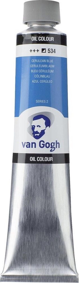 Van Gogh Ölfarbe Tube 200 ml Ceruleanblau 534