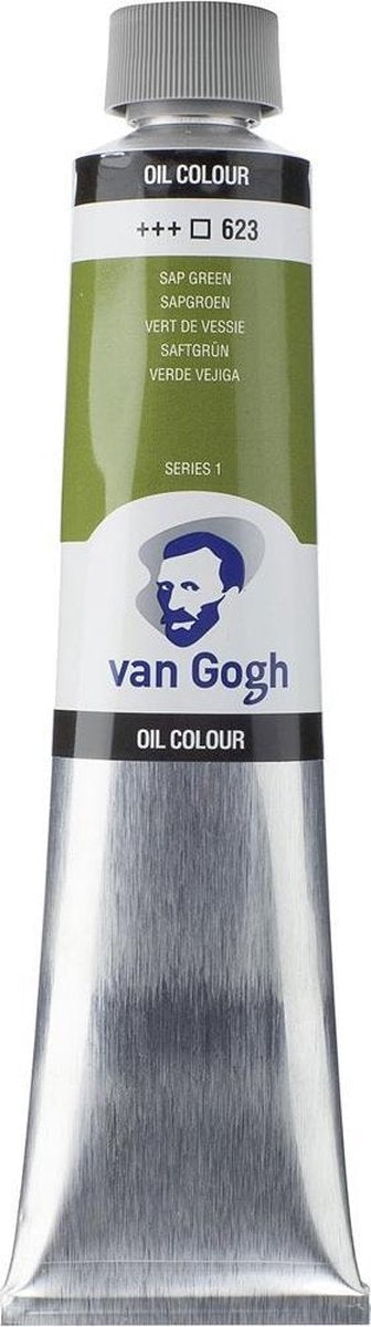 Van Gogh Ölfarbe Tube 200 ml Saftgrün 623