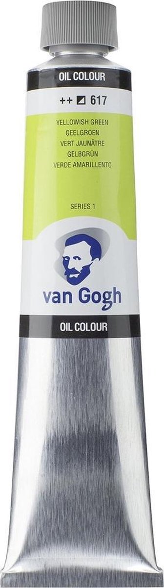 Van Gogh Ölfarbe Tube 200 ml Gelbgrün 617