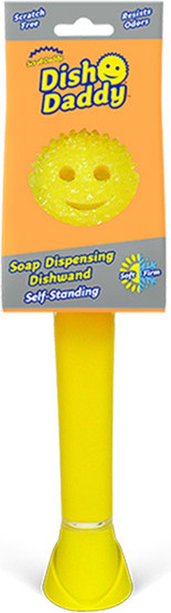 Scrub Daddy Dish Daddy Spülbürste – Gelb – 1 Stück