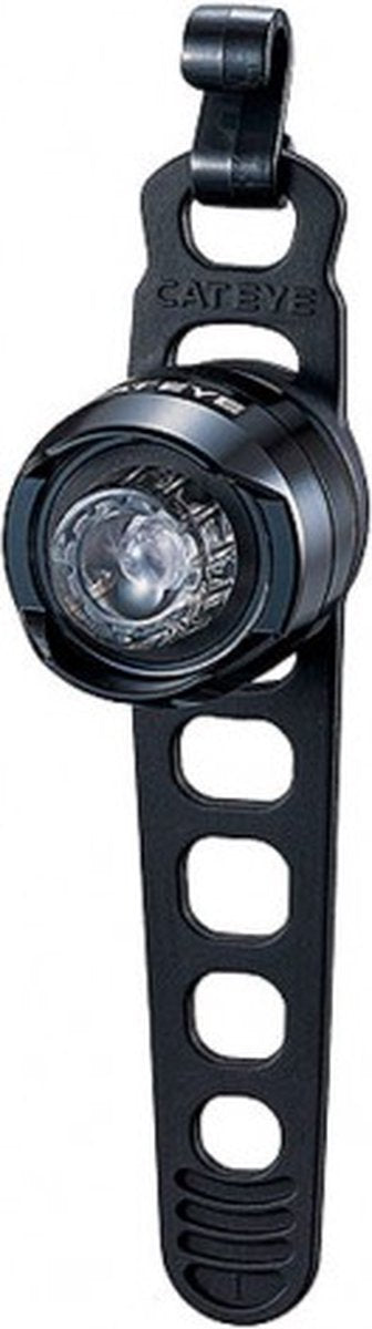 Cateye Orb Fahrradscheinwerfer – LED-Fahrradbeleuchtung – Brenndauer 50 bis 100 Stunden – Akku – drei Lichtmodi – Silber