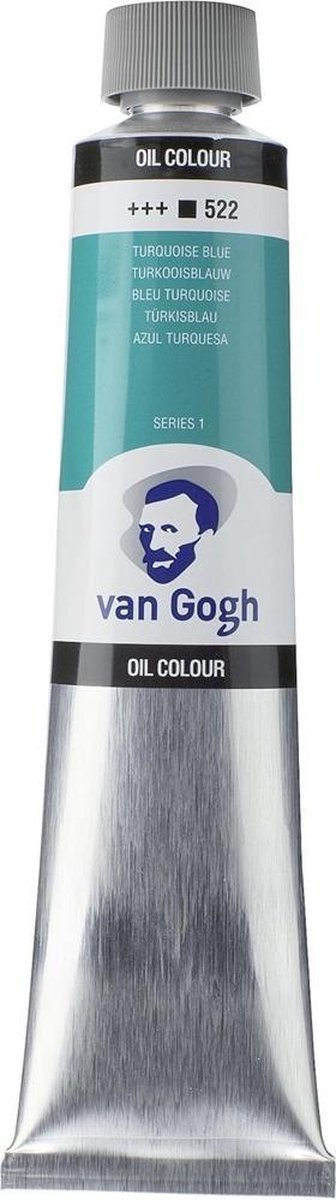 Van Gogh Ölfarbe Tube 200 ml Türkisblau 522
