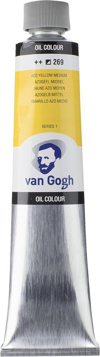 Van Gogh Ölfarbe Tube 200 ml Azogelb mittel 269