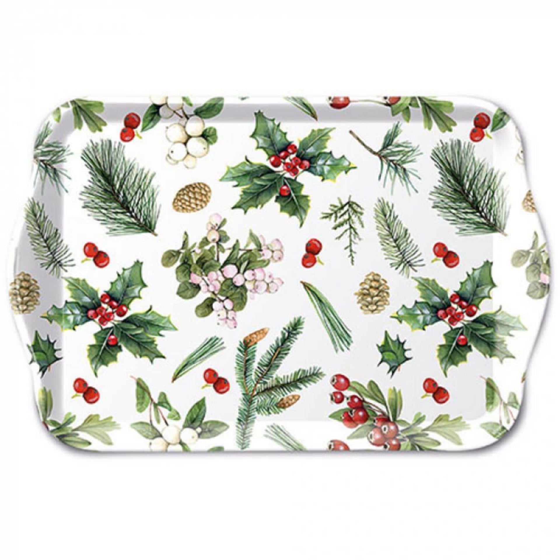 Ambiente Tablett 13x21cm Wintergrün
