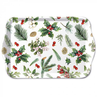 Ambiente Tablett 13x21cm Wintergrün