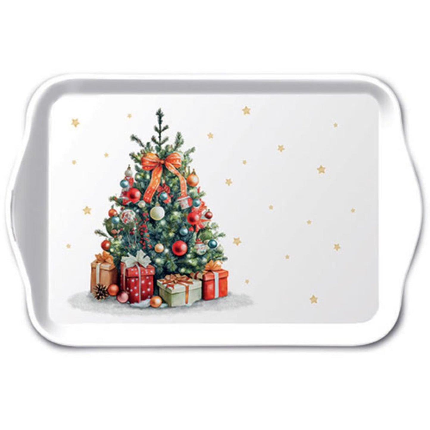 Ambiente-Tablett 13x21cm Weihnachtsbaum
