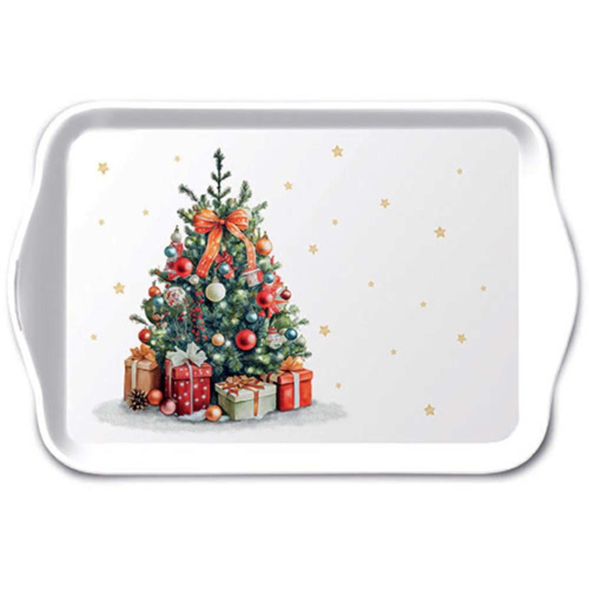 Ambiente-Tablett 13x21cm Weihnachtsbaum