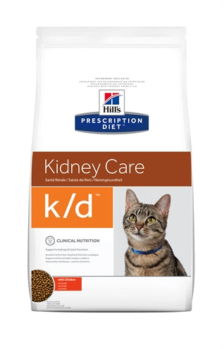 Hills verschreibungspflichtige Diät Hill's Katze K D Nier