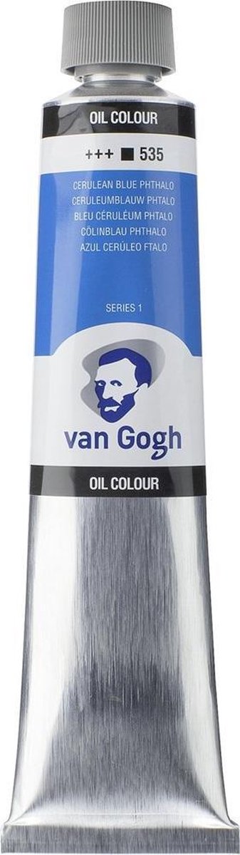 Van Gogh Ölfarbe Tube 200 ml Ceruleanblau (Phtalo) 535