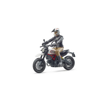 Bruder Motor Ducati Wüste mit Fahrer