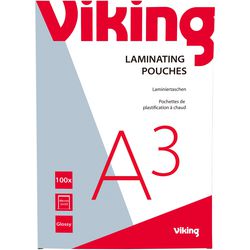 Laminierfolien, A3, 303 x 426 mm, 2 x 125 (250) Mikron, abgerundete Ecken