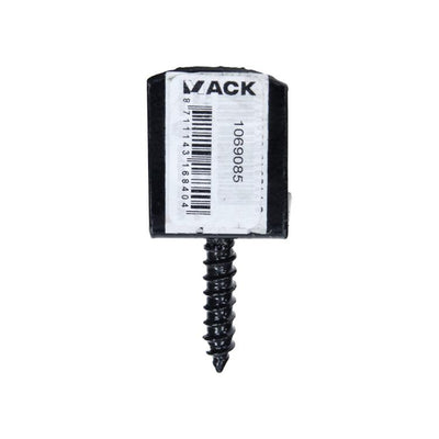 Mack 1069085 - L-geflochtener Bildschirmträger schwarz | 30 Stück