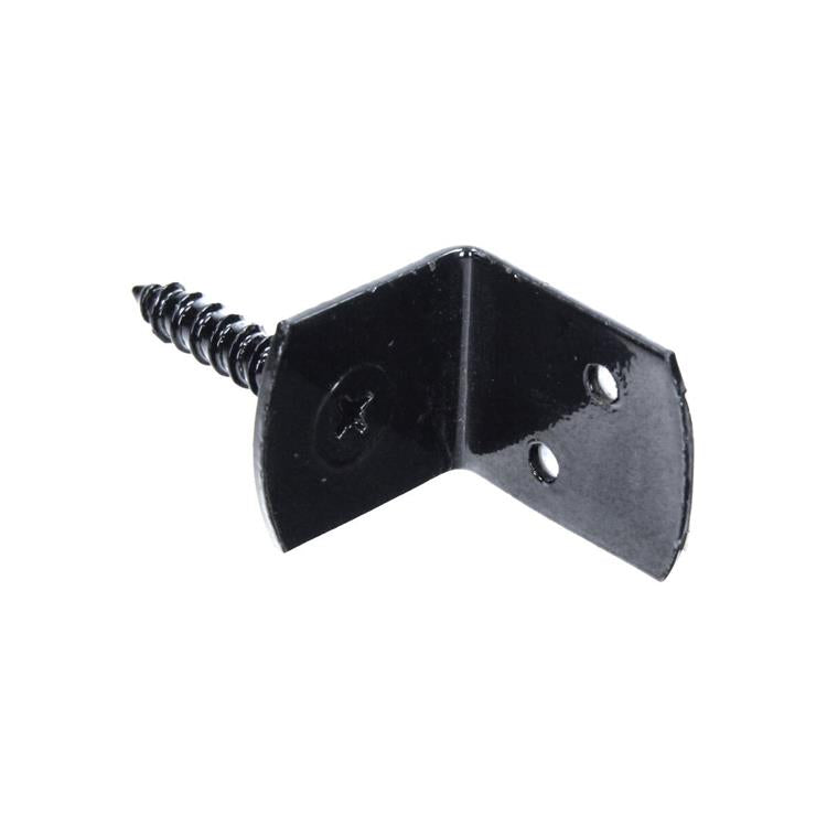 Mack 1069085 - L-geflochtener Bildschirmträger schwarz | 30 Stück