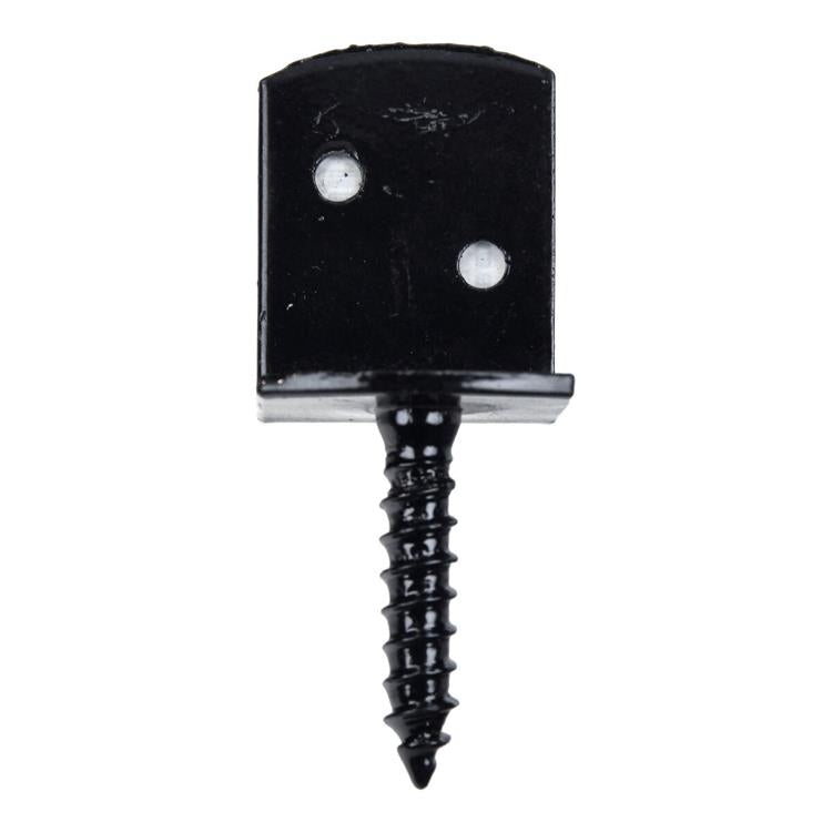 Mack 1069085 - L-geflochtener Bildschirmträger schwarz | 30 Stück