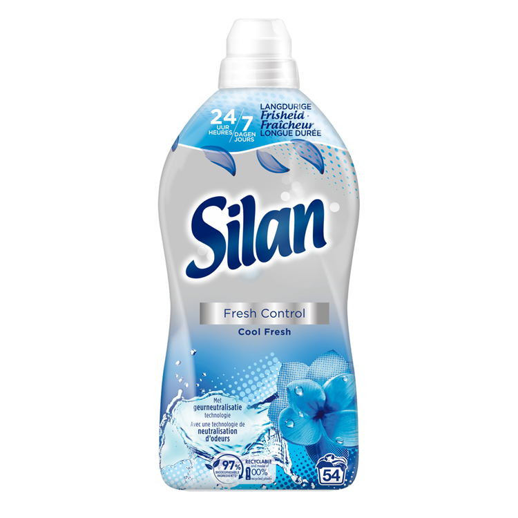 Silan 1069909 – Fresh Control Eisblau 1.242l | 8 Stück