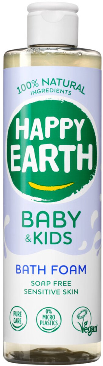 Happy Earth Badeschaum für Babys und Kinder 300 ml