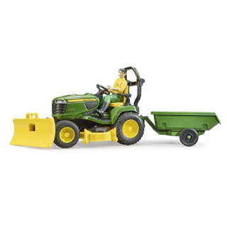 BRUDER BWWORLD JOHN DEERE RIDE -EIN MOwer