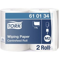 Reinigungspapier m2 Centerfeed Tork 1-lagig weiß 2 Rollen