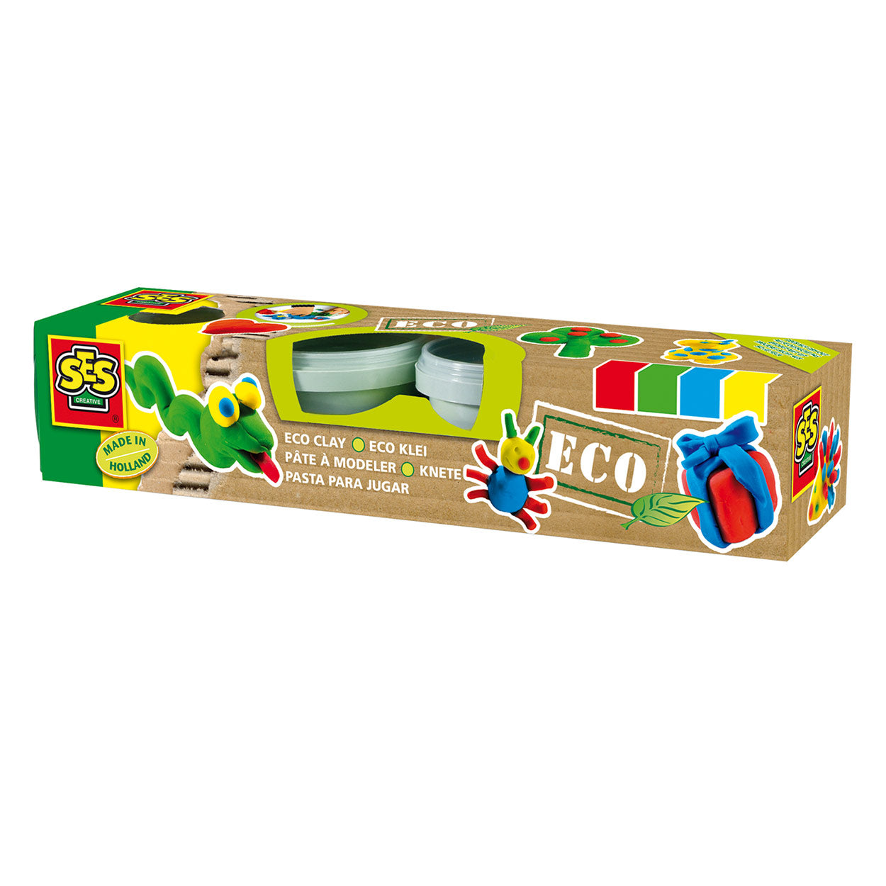 SES Eco Clay, 4 Farben