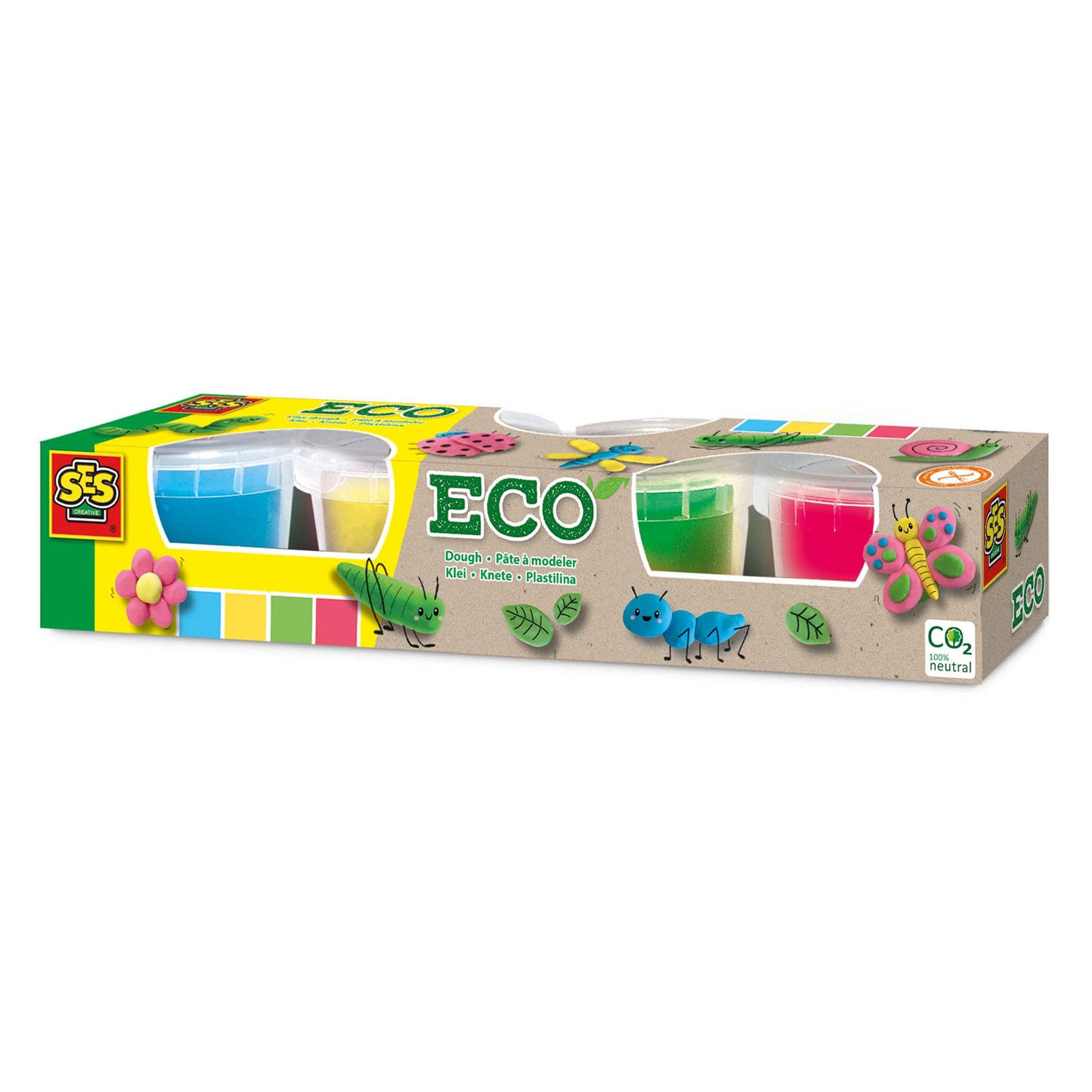SES Eco Clay, 4 Farben