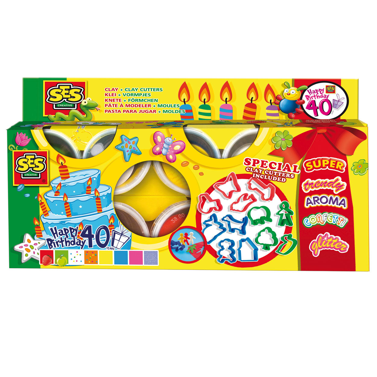 SES Clay, 8 Farben