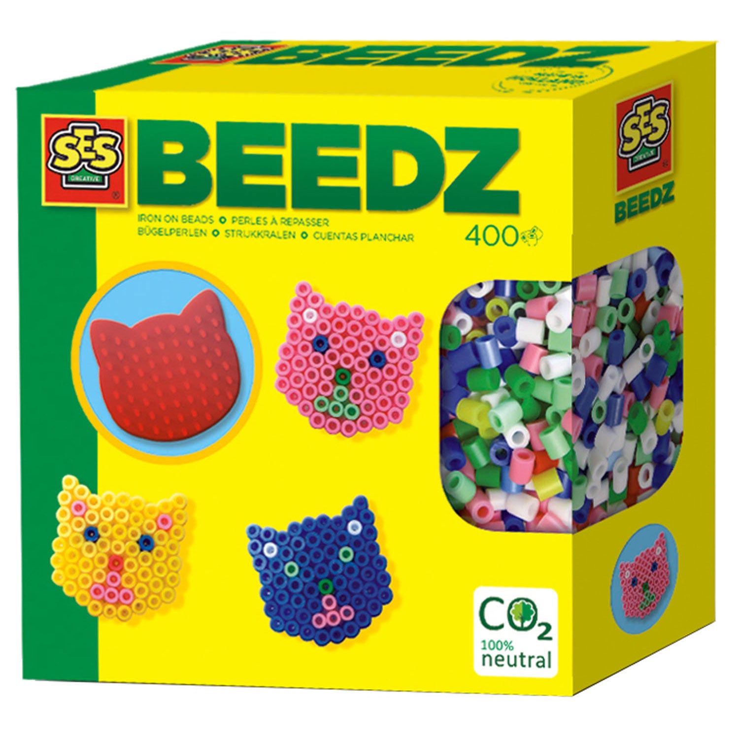 Ses Bügelperlen-Set Kätzchen