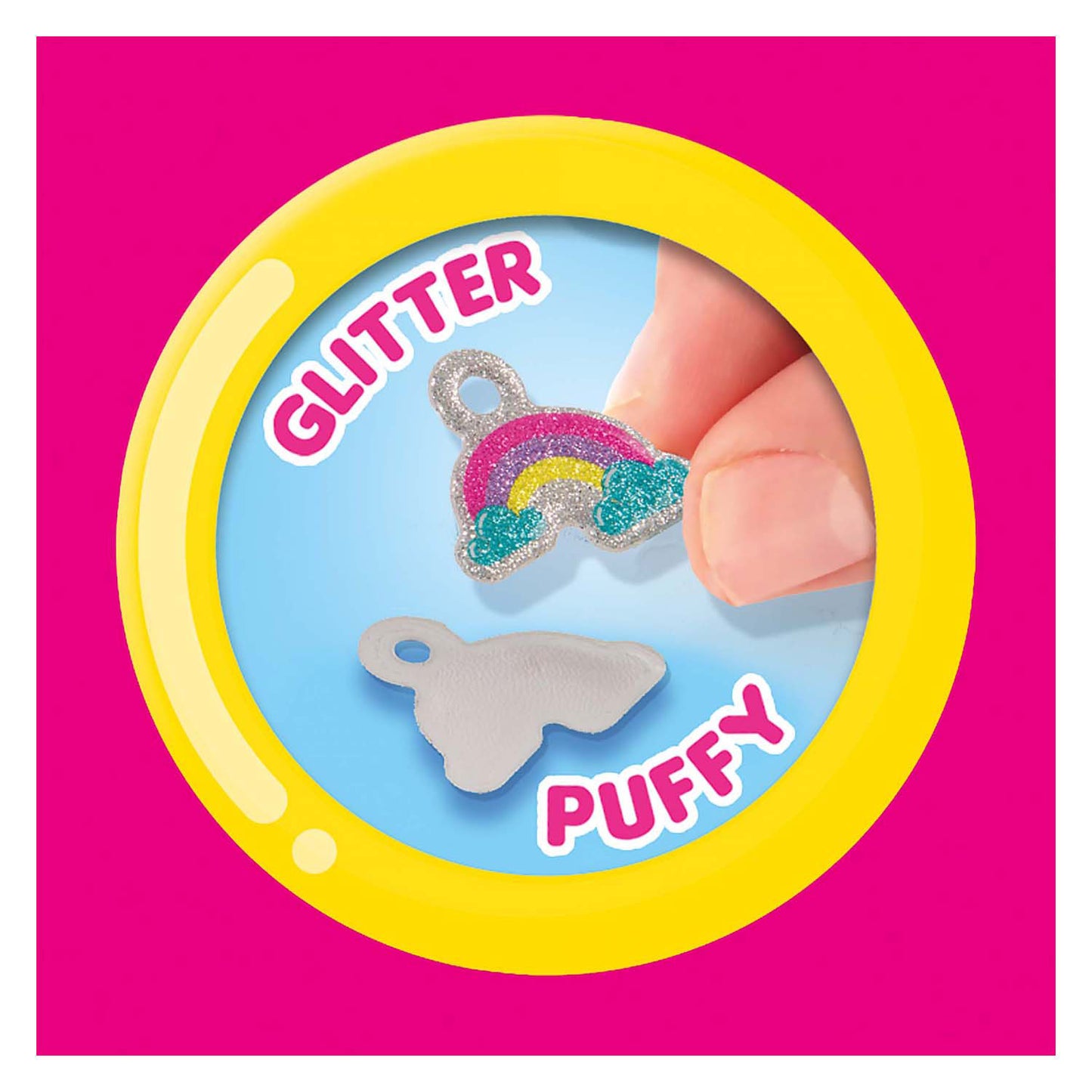 SES Puffy Glitter Aufkleber Armbänder