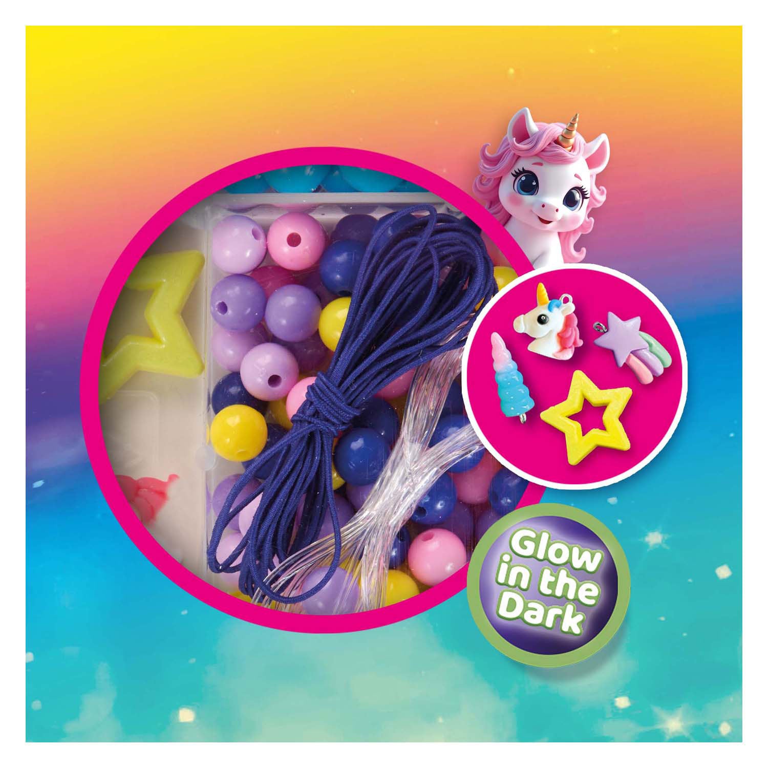 SES Galaxy Schmuck Perlenset Set