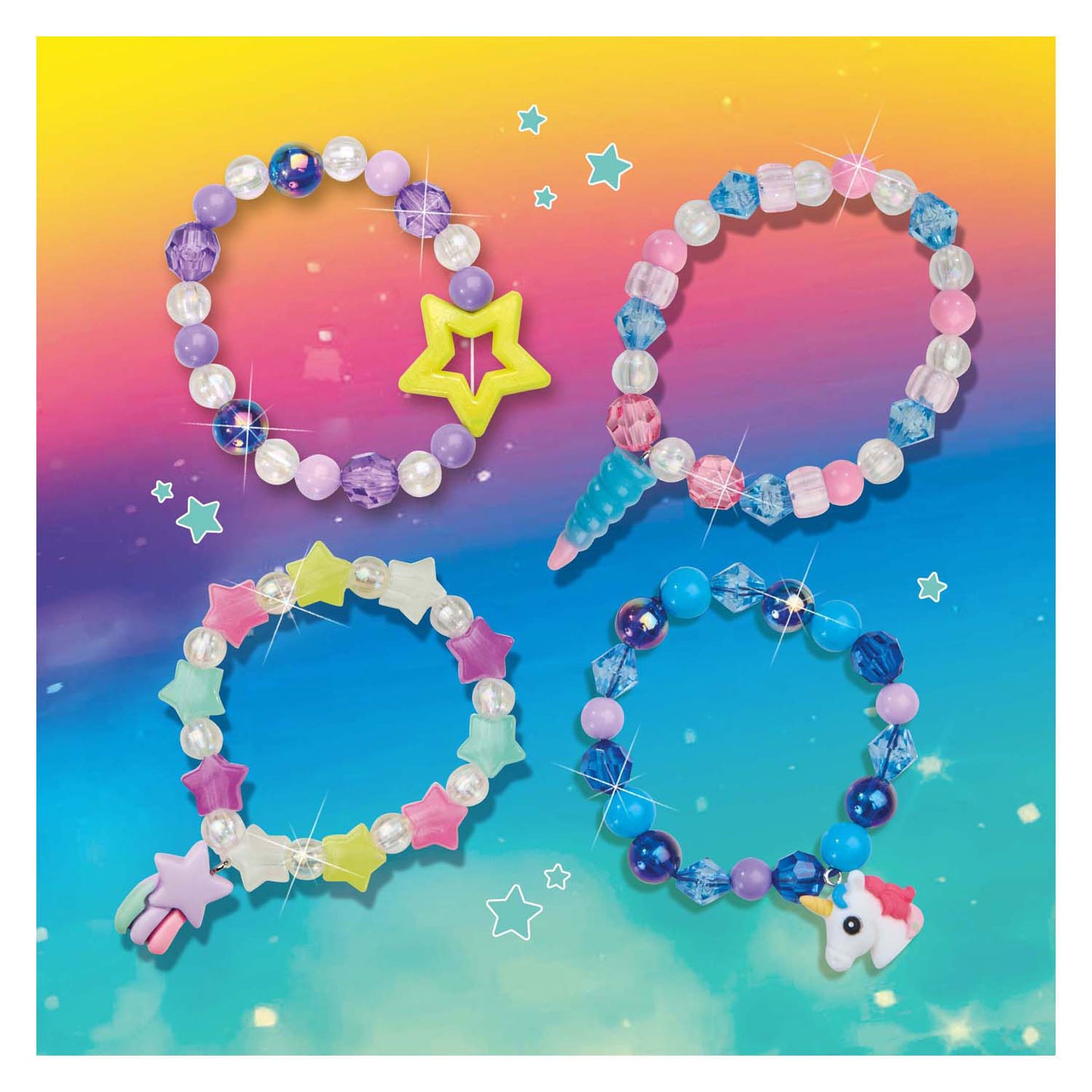 SES Galaxy Schmuck Perlenset Set