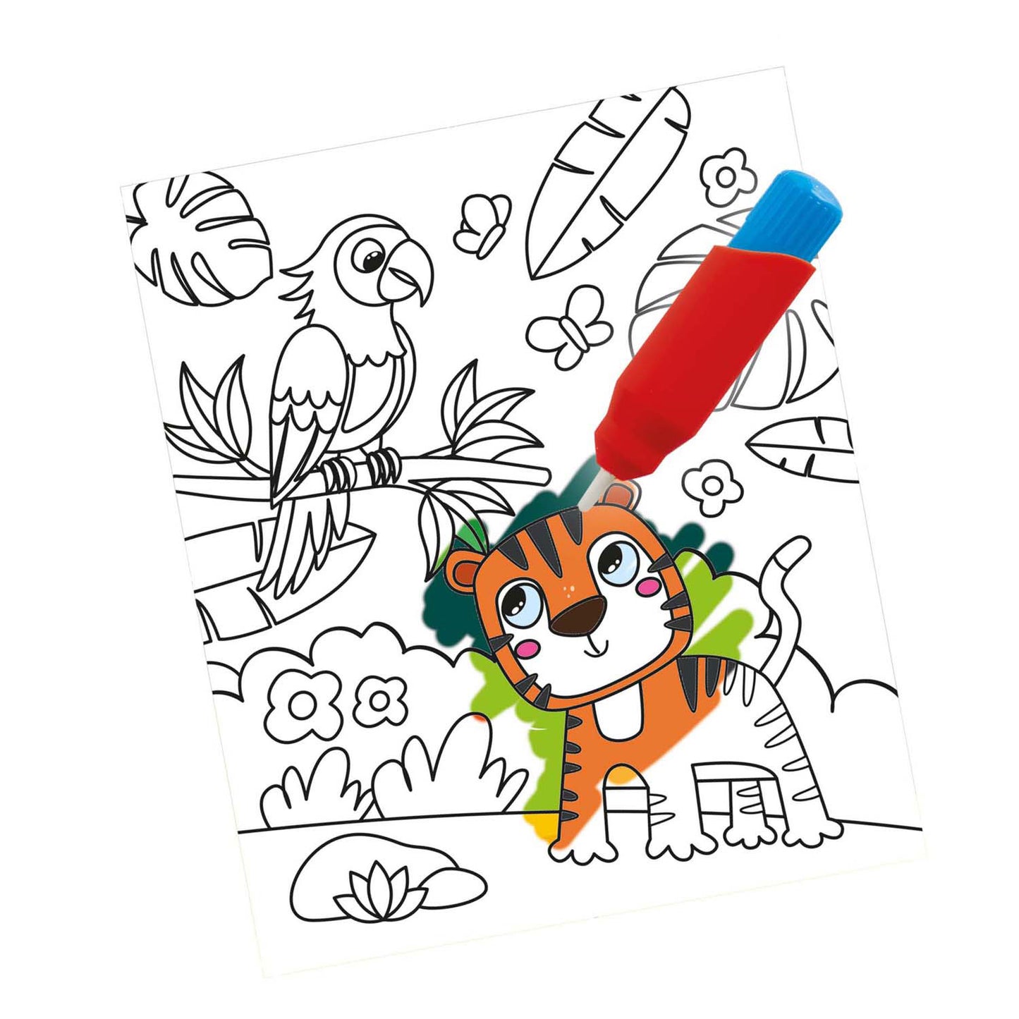 SES -Farben mit Wasser Malbuch - Reisen