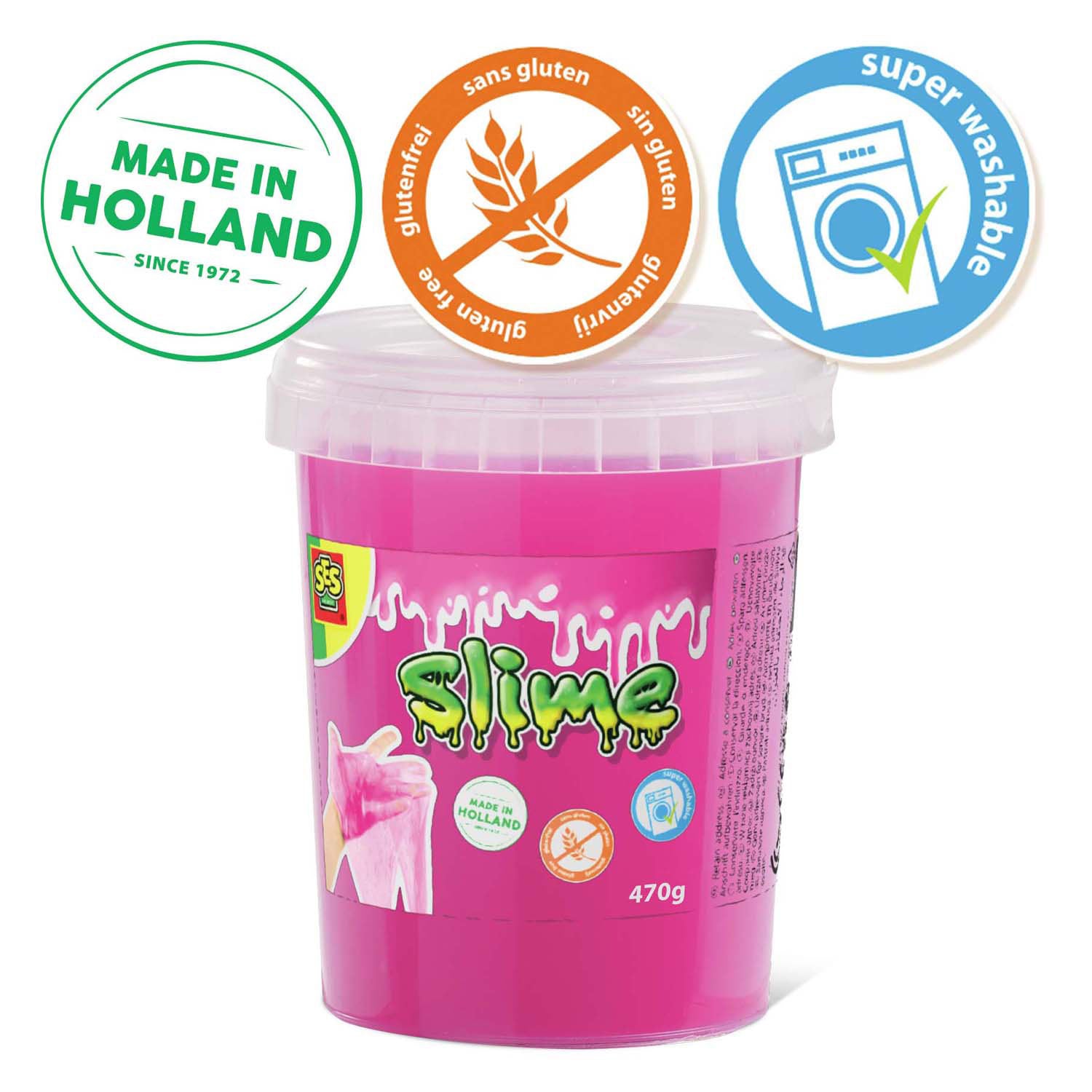 SES Slime - Neon Pink 470g