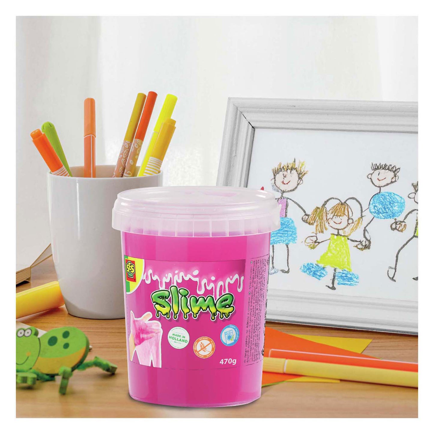 SES Slime - Neon Pink 470g
