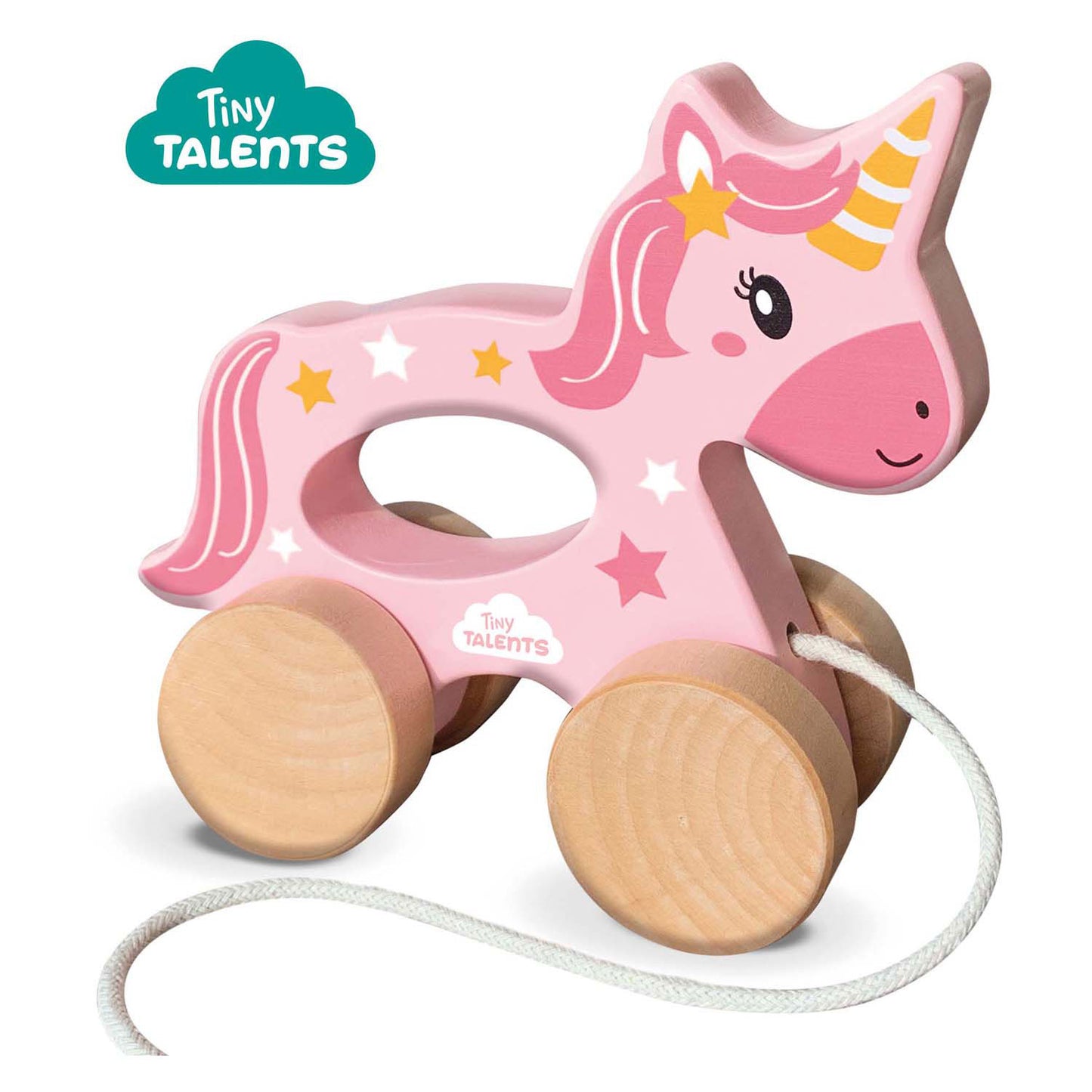 SES Houten Trekvier 2 in 1 - Einhorn
