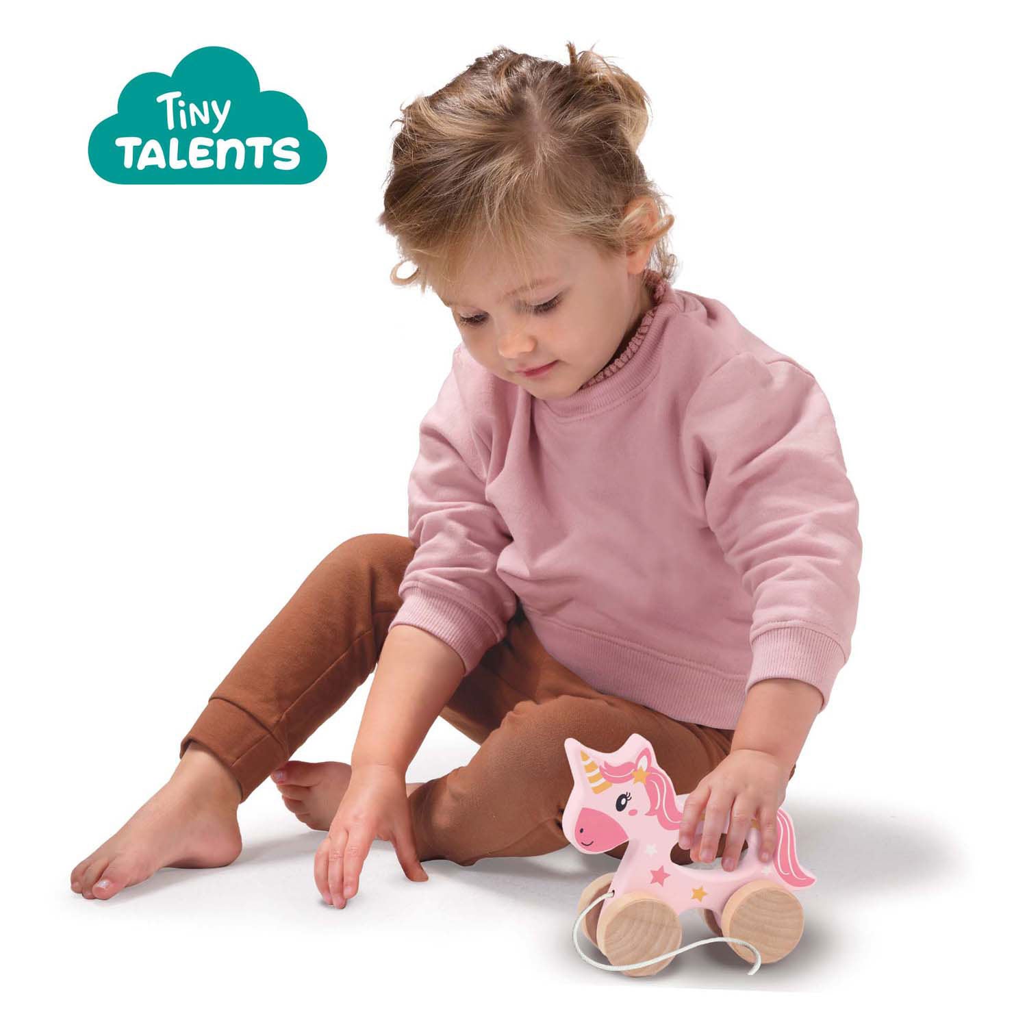 SES Houten Trekvier 2 in 1 - Einhorn