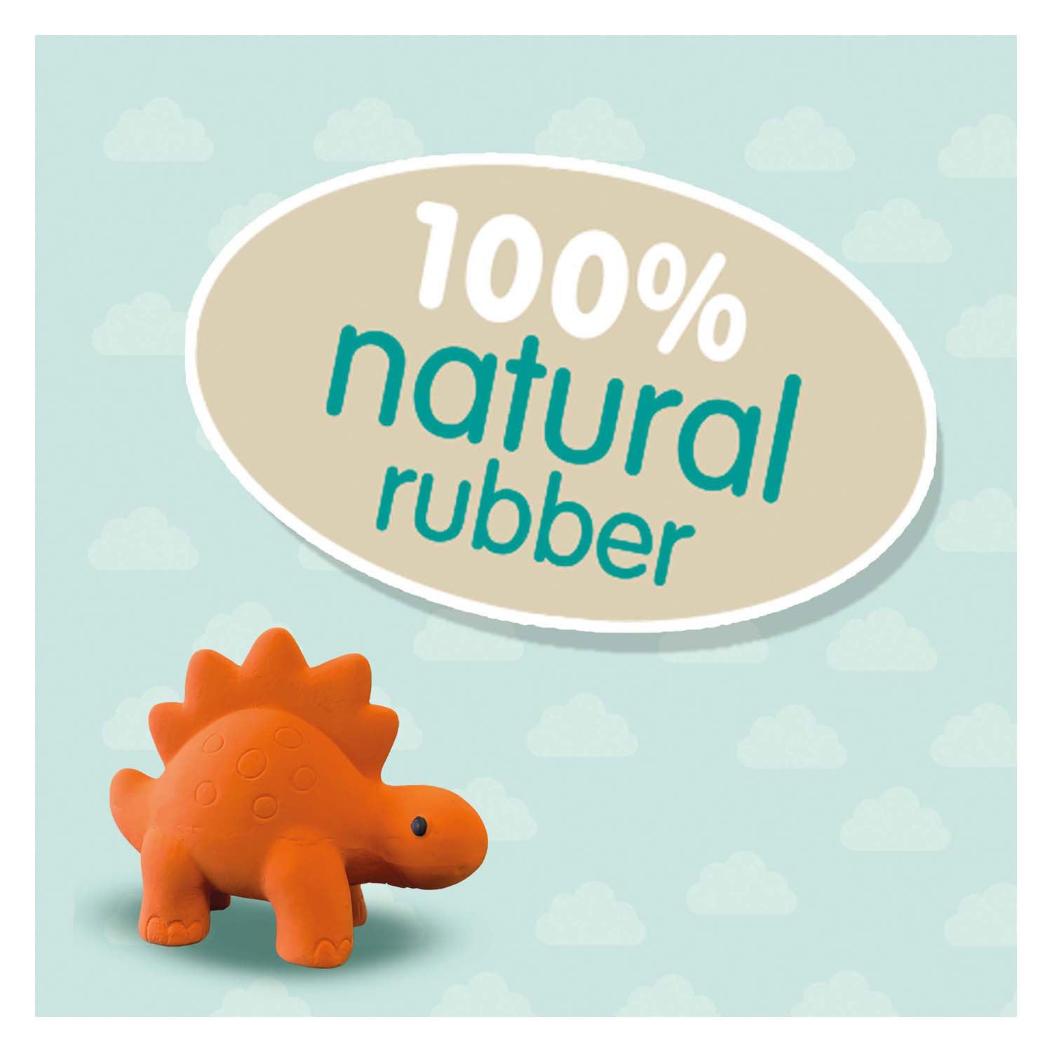 SES Bad Stegosaurus - 100% Naturkautschuk
