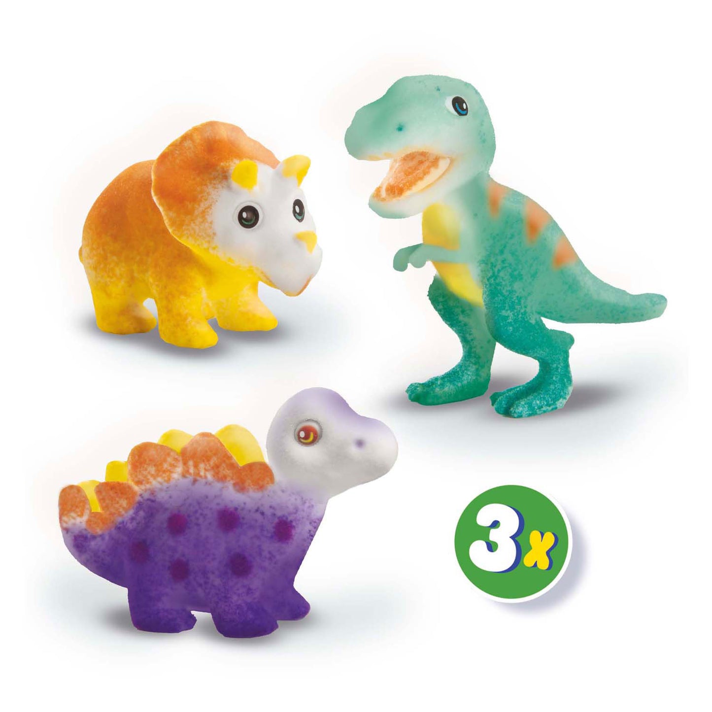 SES Blow Airbrush Stifte - Dinosaurier, 3st.
