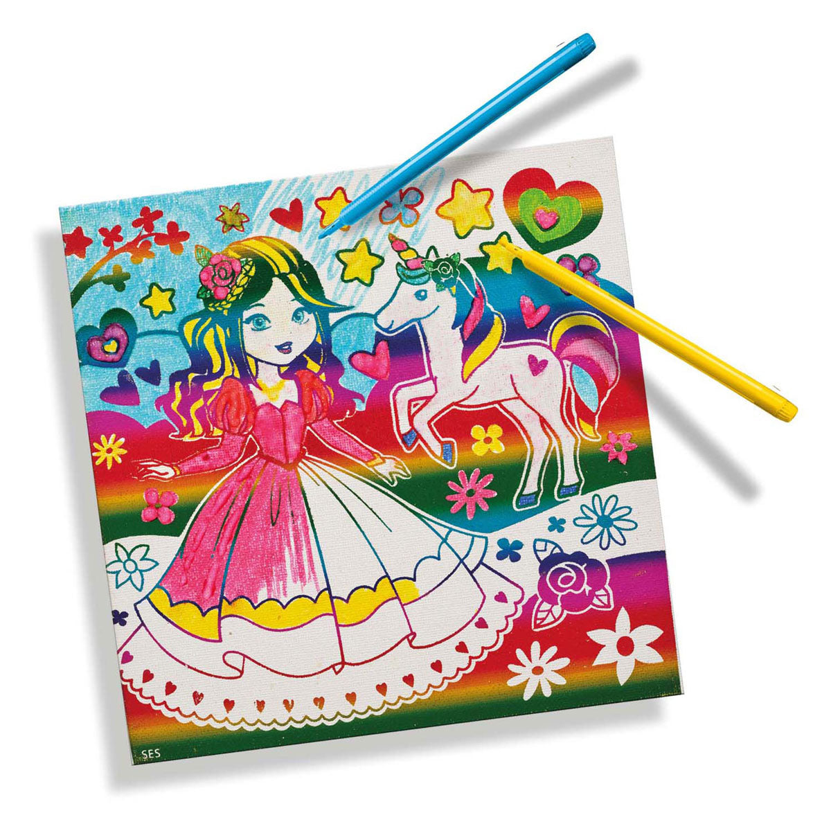 SES Metallic Farb Canvas