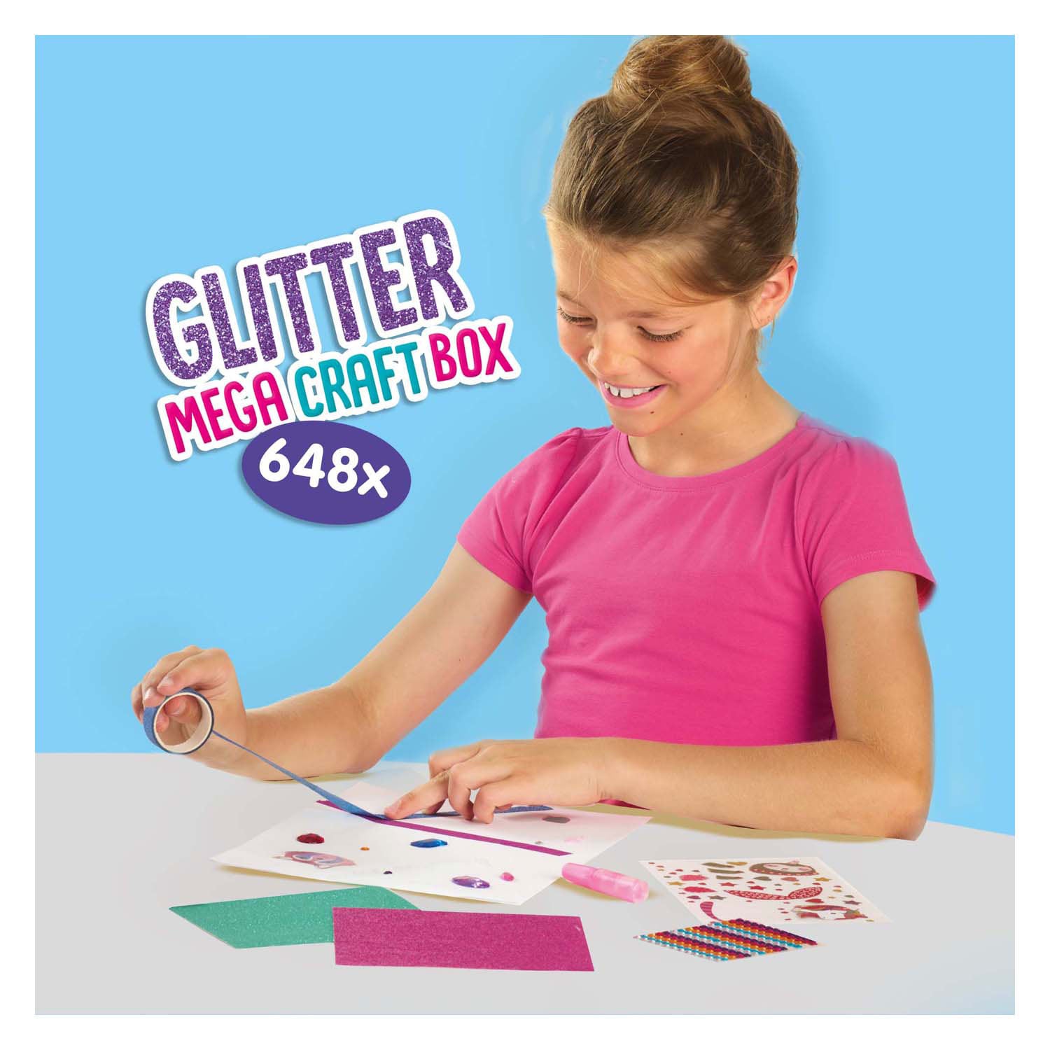 SES Glitter Mega Craft Box