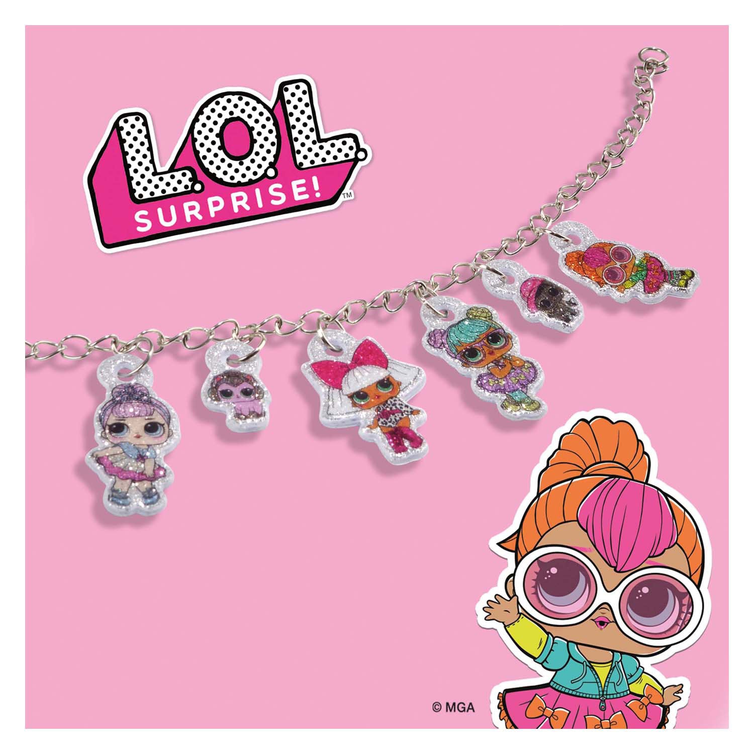 SES L.O.L. Puffy Sticker Armbänder