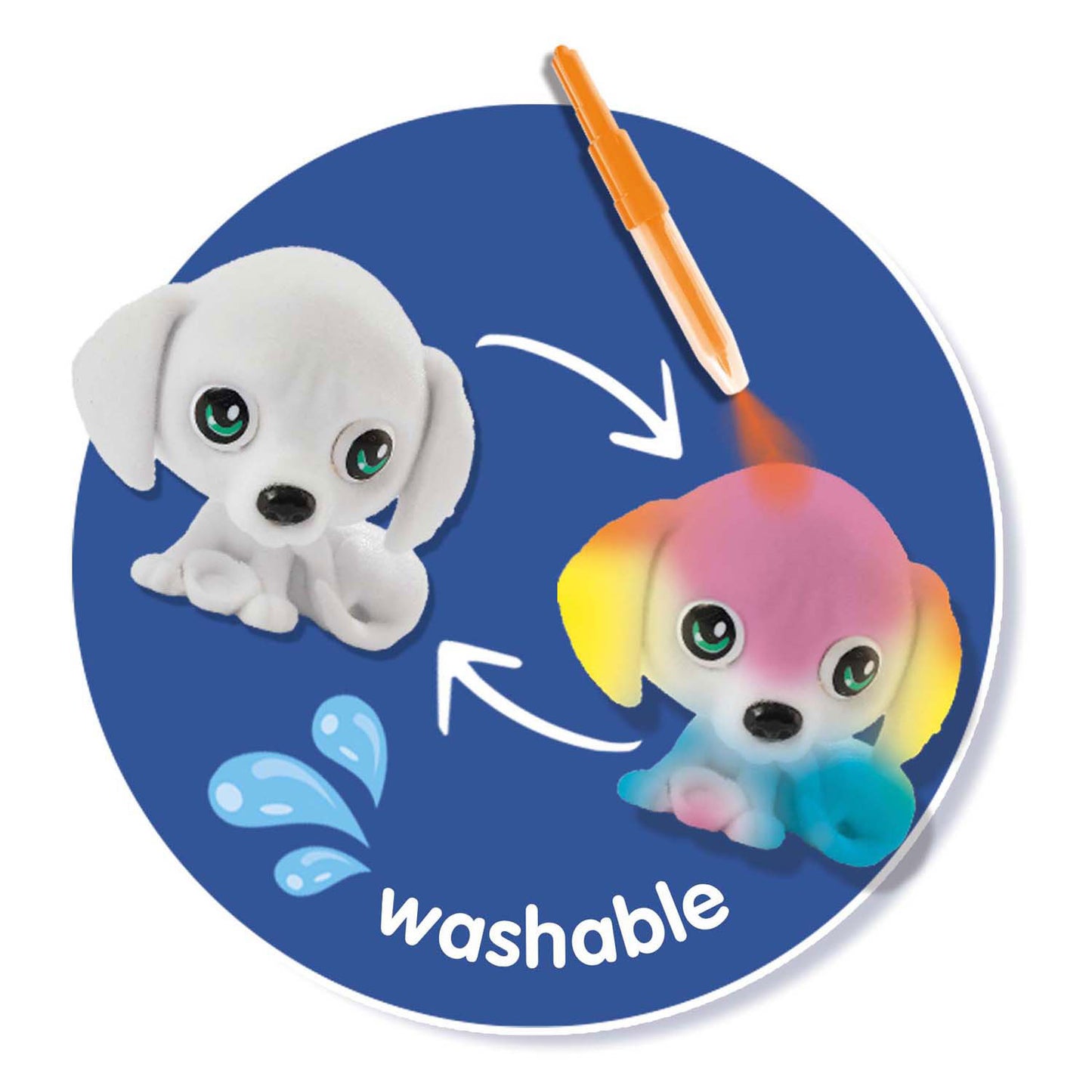 SES Blasen Airbrush Stift Welpen Farben